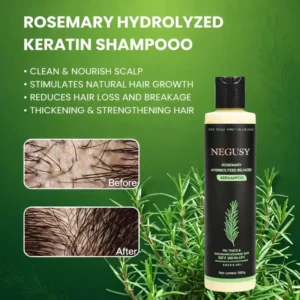 Clean Care for Stronger Hair| NEGUSY Rosemary Hydrolyzed Keratin Shampoo — Now 40% OFF